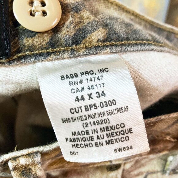 MEN'S RED HEAD PANTS HUNTING CAMOUFLAGE MENS SIZE 44x34 REDHEAD PANTS - Picture 3 of 4